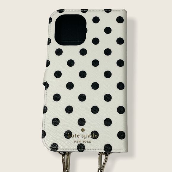 Kate Spade Dots print iphone 12 / 12 PRO Case Bag - Picture 8 of 13